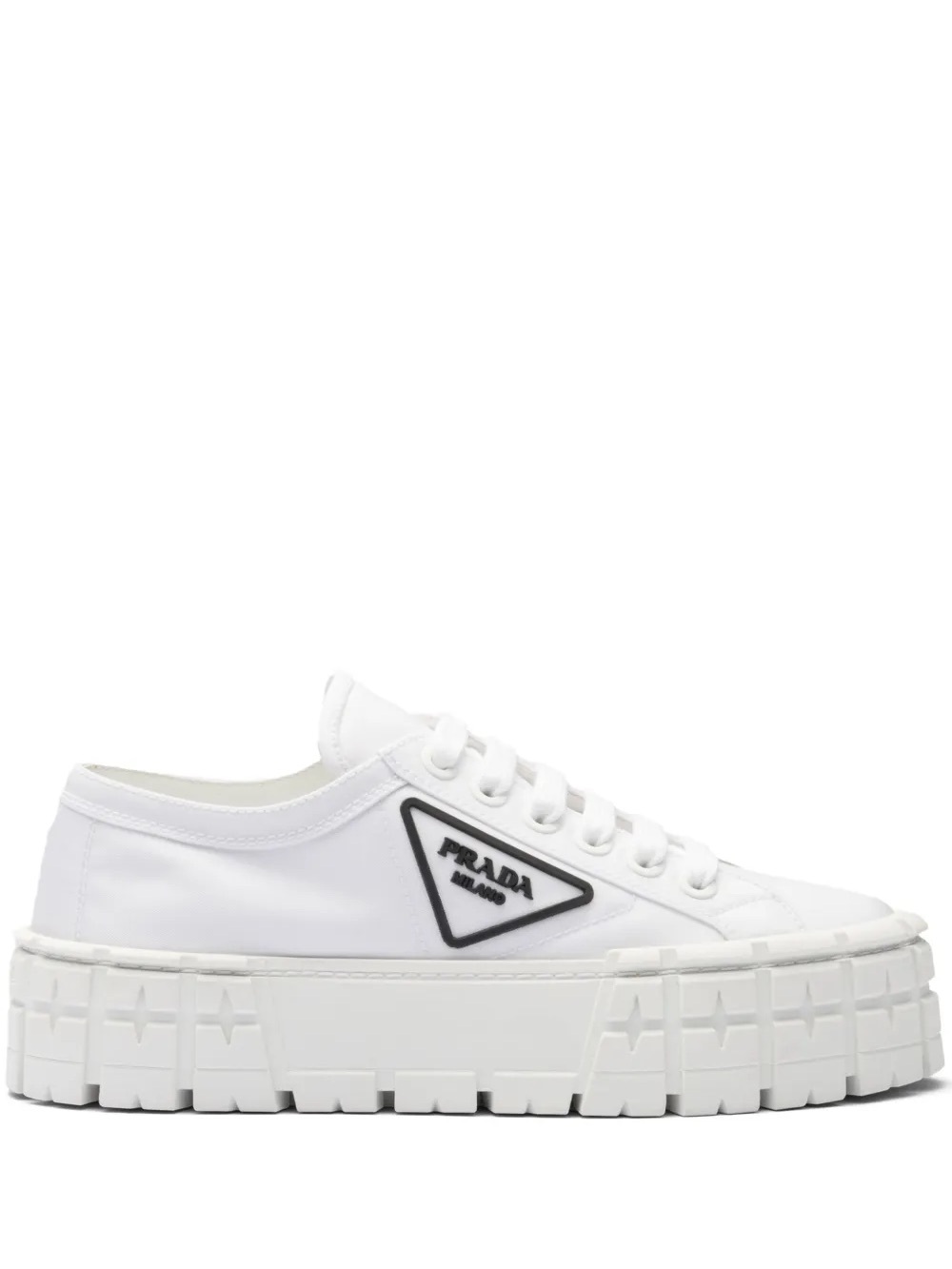 Prada Double Wheel Re-Nylon Sneakers